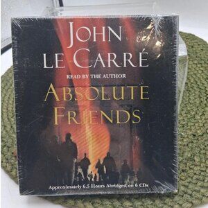 John Le Carré "Absolute Friends" Audiobook 6 CDs 6.5 Hours Abridged Sealed